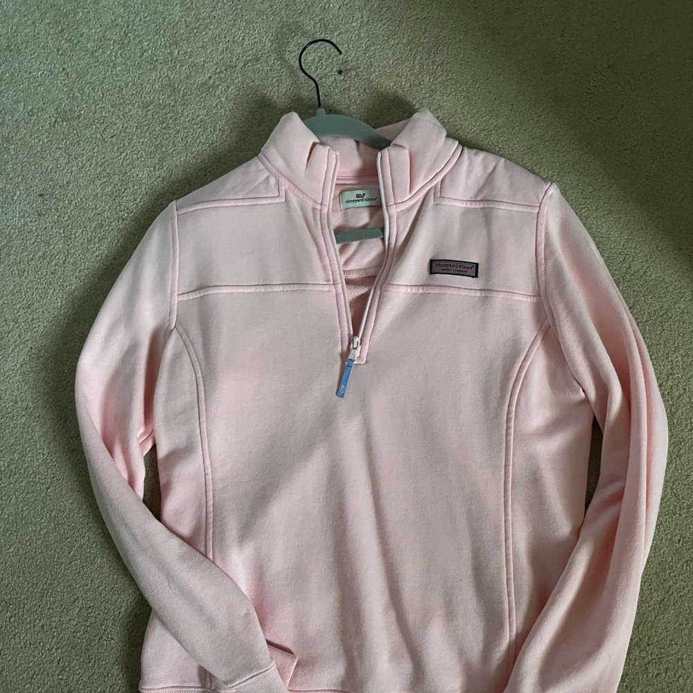 Vineyard Vines Pink Quarter-Zip